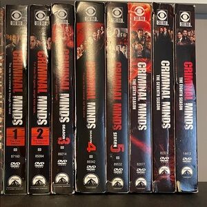 Criminal Minds DVDs Season 1-8